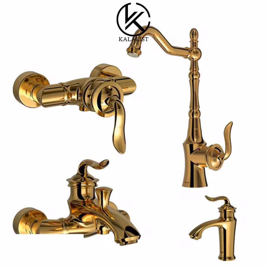 شیرآلات برند شودر مدل لوکا طلا