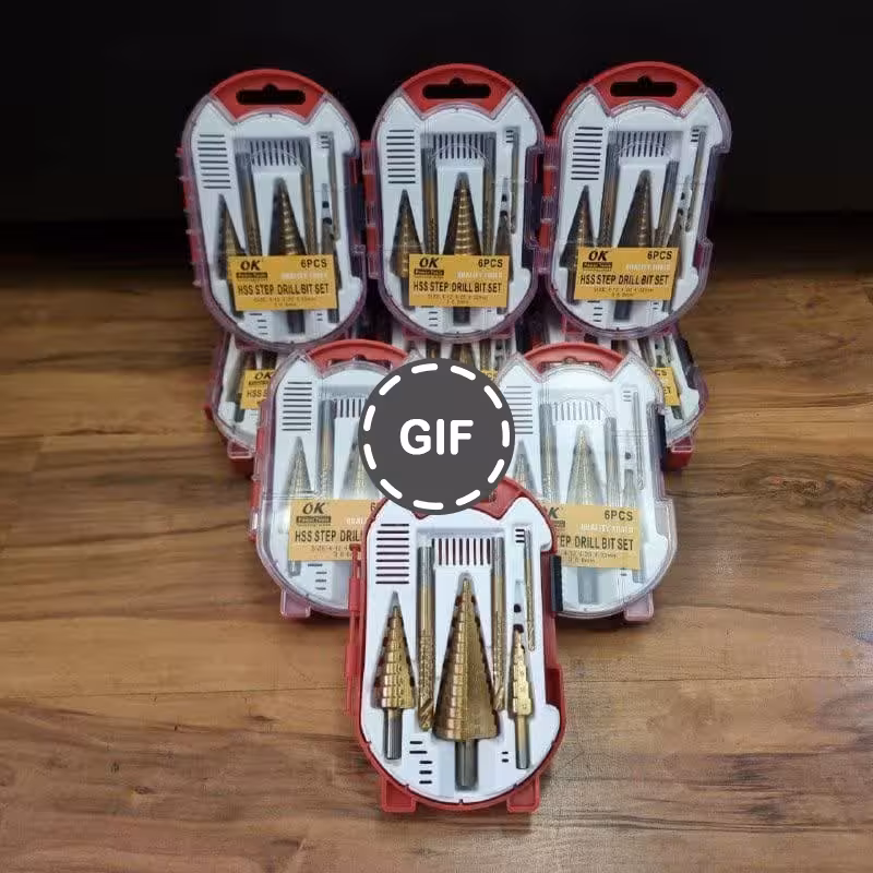 مجموعه مته کاجی 6 عددی اوکی مدل OK-bit6