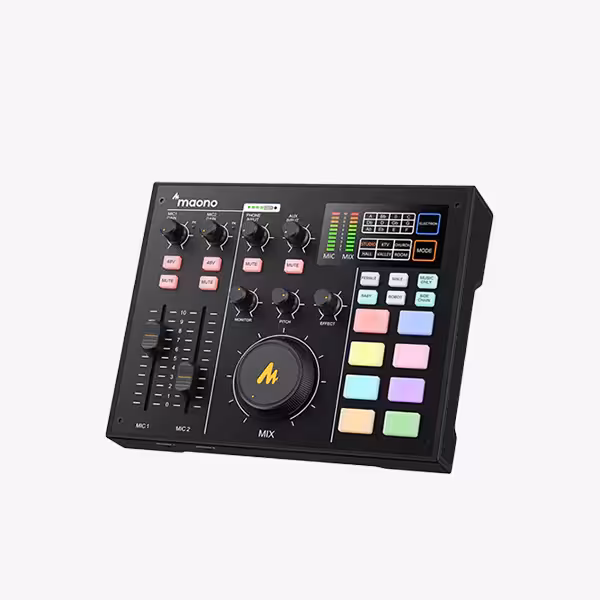 خرید کارت صدا شارژی مائون Sound Card Maono AU-AM100 با بهترین قیمت