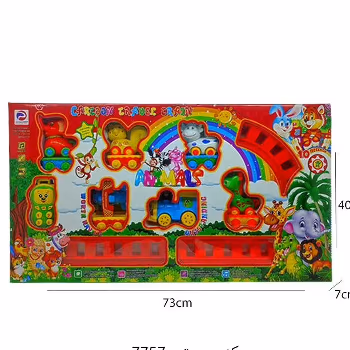 قطار موزیکال  6 واگن  و 1 لوکوموتیو