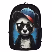 کوله پشتی مدل پاندا کلاه دار