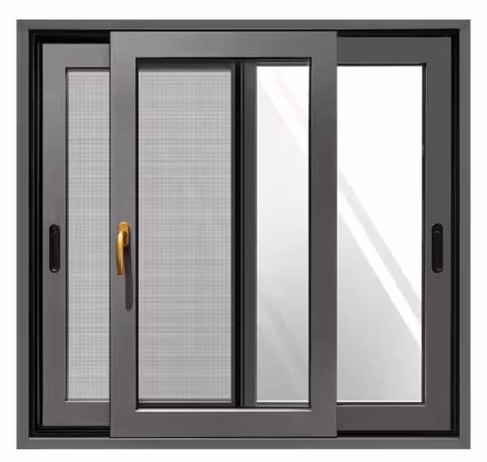 پنجره دوجداره آلومینیوم اختصاصی در ابعاد 1*2