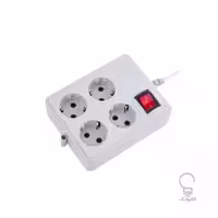 4 خانه مربعی ارت دار و کلید دار پارت