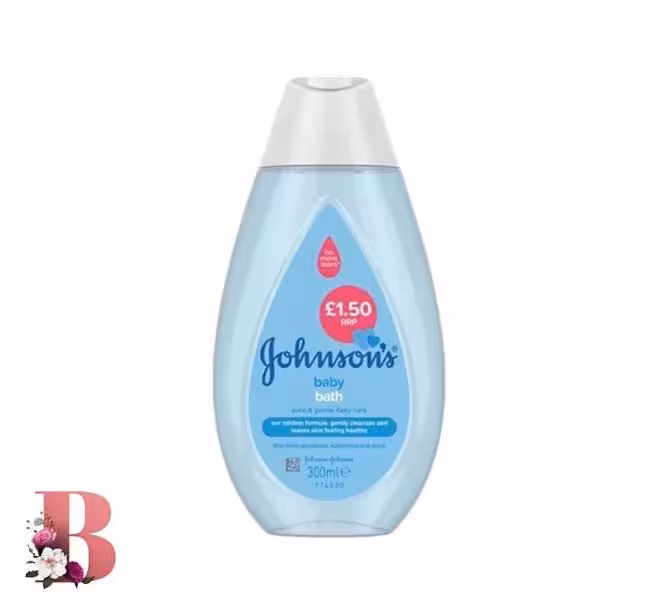 شامپو بدن کودک جانسون مدل Pure حجم 300 میلی لیتر | Johnsons Baby Shampoo Pure & Gentle Daily Care Baby Bath 300ml