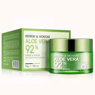 کرم آبرسان و ترمیم کننده پوست آلوئه ورا 50 گرمی