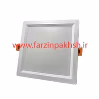 پنل ال ای دی 18 وات مربعی توکار تولید نور مدل مون لایت مربع سری SA