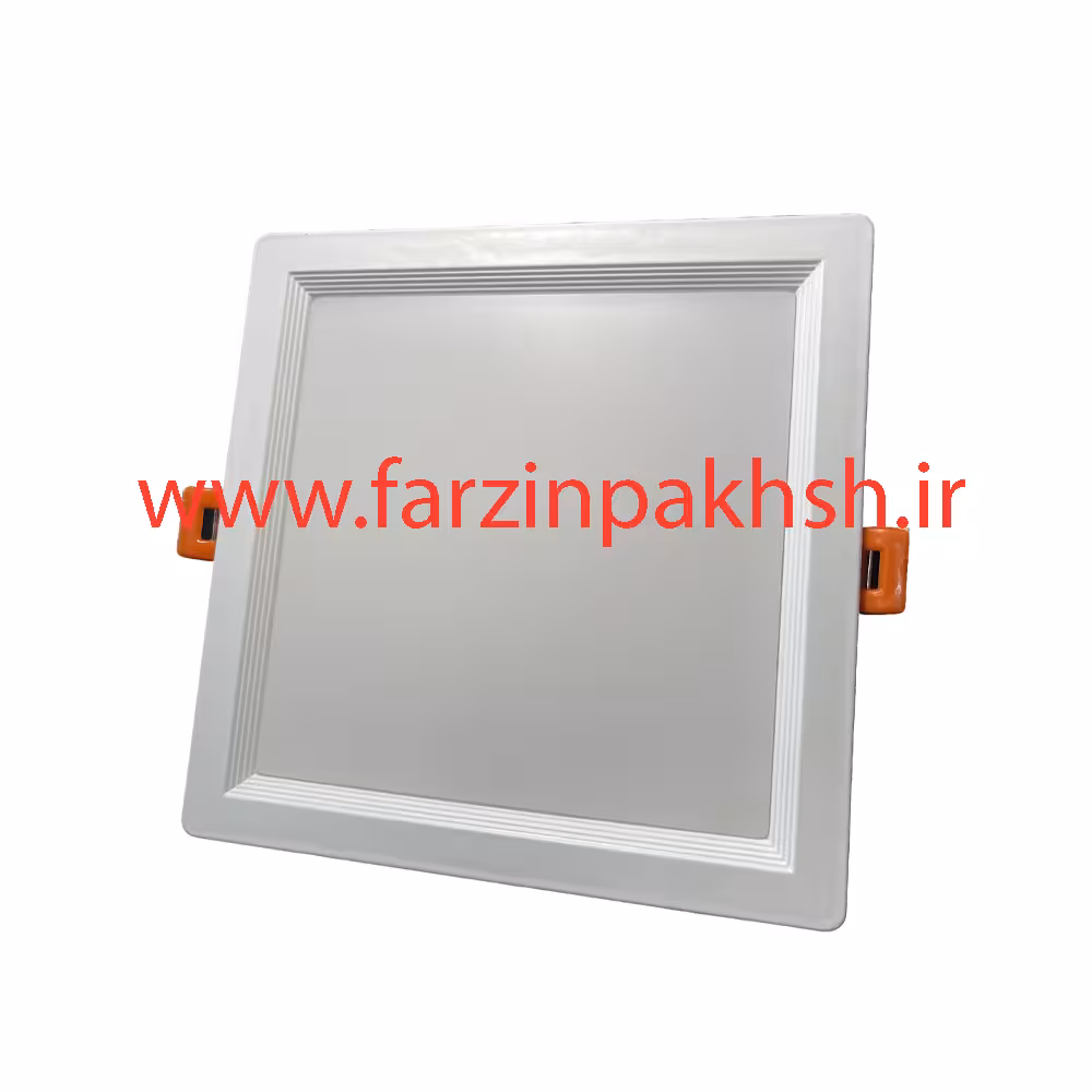 پنل ال ای دی 18 وات مربعی توکار تولید نور مدل مون لایت مربع سری SA