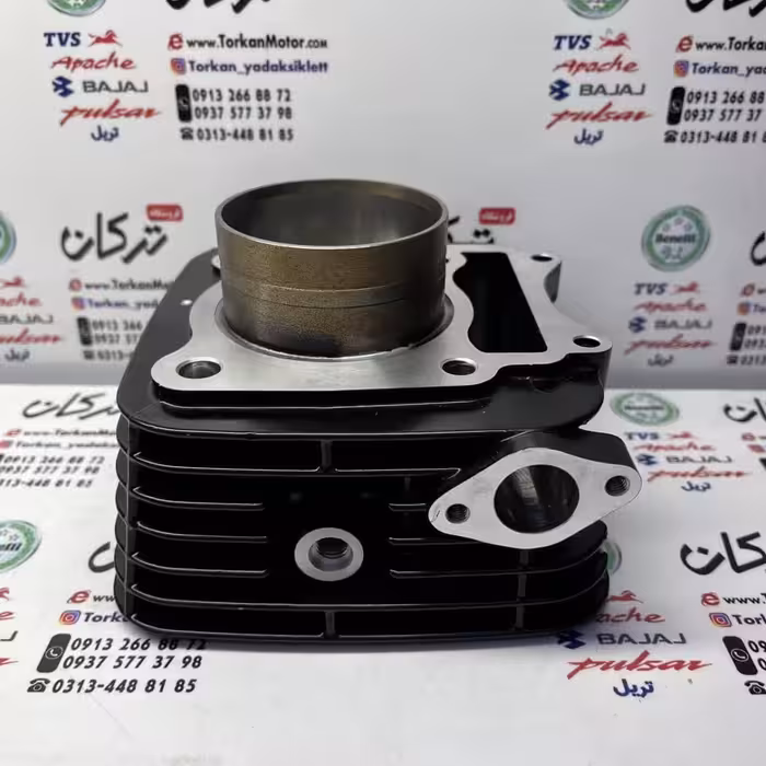 سیلندر با رینگ و پیستون ( پستان ) موتور اپاچی 180 اصلی