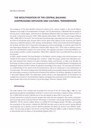خرید و دانلود نسخه کامل کتاب The neolithisation of the Central Balkans: Leapfrogging Diffusion and Cultural Transmission