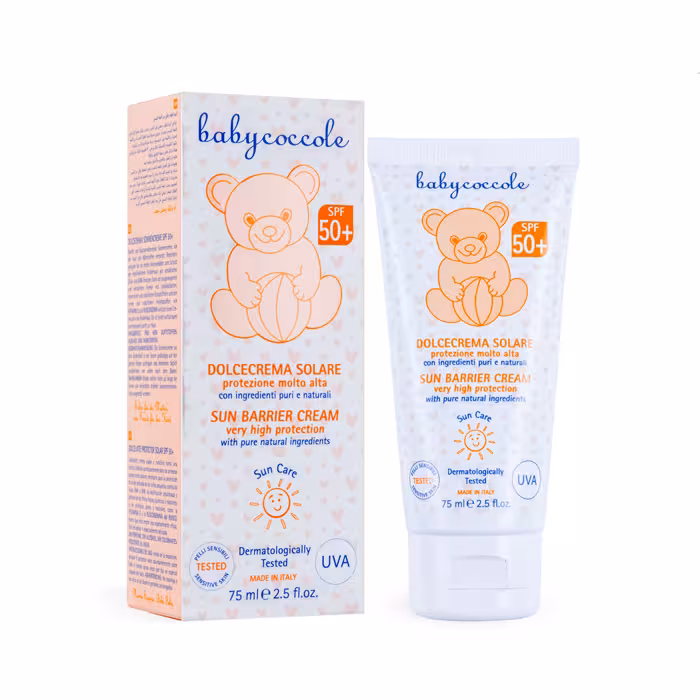 مشخصات، خرید و قیمت کرم ضد آفتاب کودک بی بی کوکول 75 میل babycoccole ⭐️ ویان مارکت