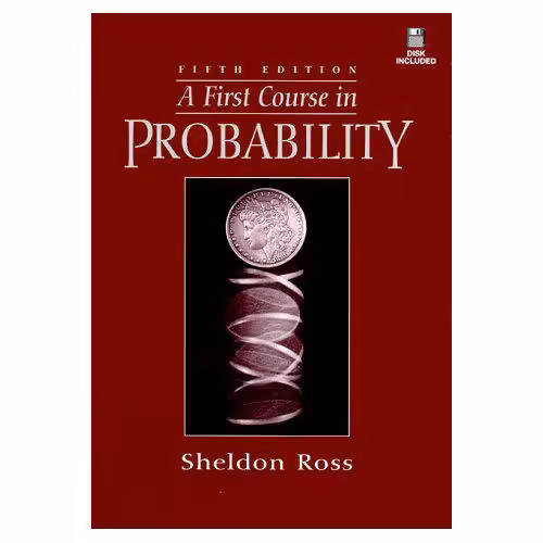 خرید و دانلود نسخه کامل کتاب A First Course in Probability, 5th Ed scanned   Solutions Manual
