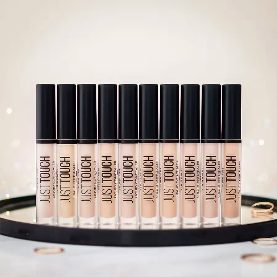 کانسیلر مایع جاست تاچ JUST TOUCH گلدن رز Golden Rose Just Touch Liquid Concealer