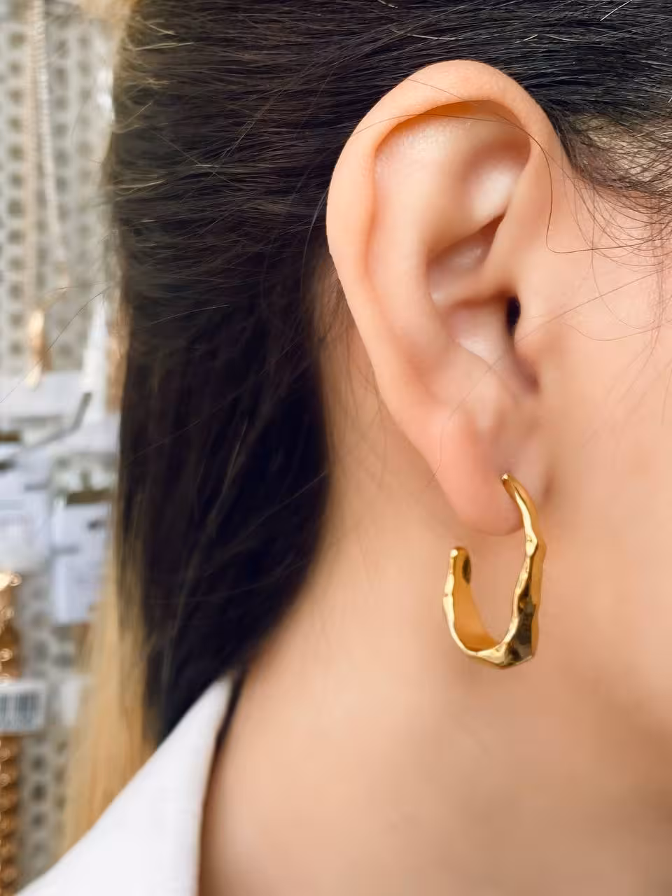 گوشواره میخی استیل مدل فشن کد 04