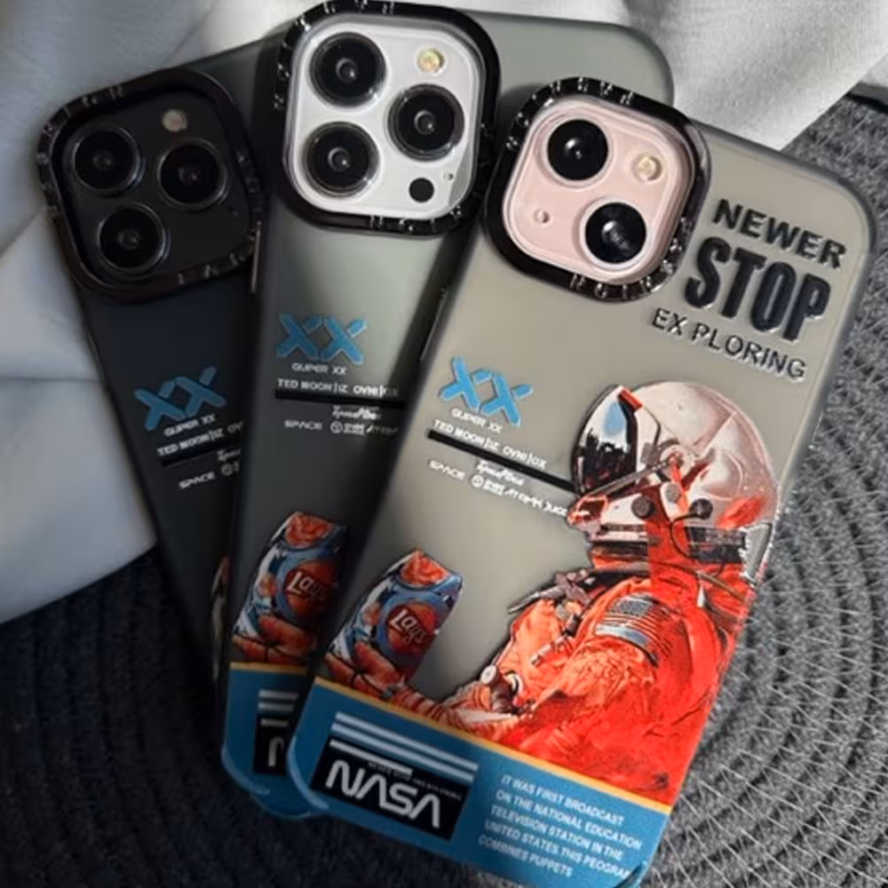 قاب مدل NASA مناسب برای گوشی موبایل اپل iphone 13pro