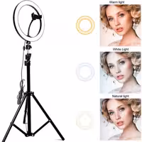 رینگ لایت 10 اینچ مدل 6500