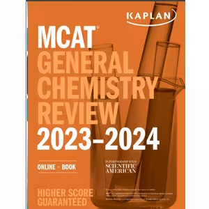 کتاب MCAT General Chemistry Review 2023-2024