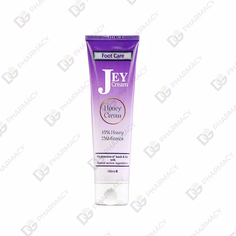 کرم محافظ پا عسل جی|jey honey cream دیجی فارماسی