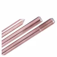 میله ارت کاپرباند مغز فولادی (GR-CB) یک سر رزوه - یک سر رزوه تیز به طول 1.5 متر