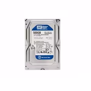 هارد دیسک اینترنال وسترن دیجیتال 3.5 اینچی سری آبی ظرفیت 500 گیگابایت ا Western Digital Blue Internal Hard Drive 500GB