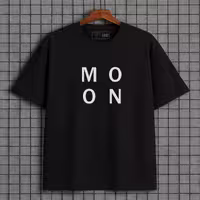 تیشرت باکسی طرح ماه Moon