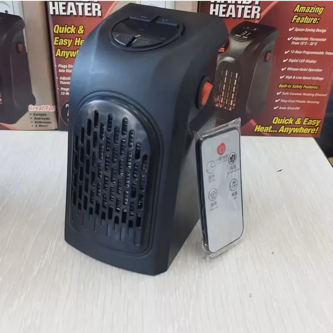 بخاری برقی فن دار و دیجیتال و کنترل دار همراه