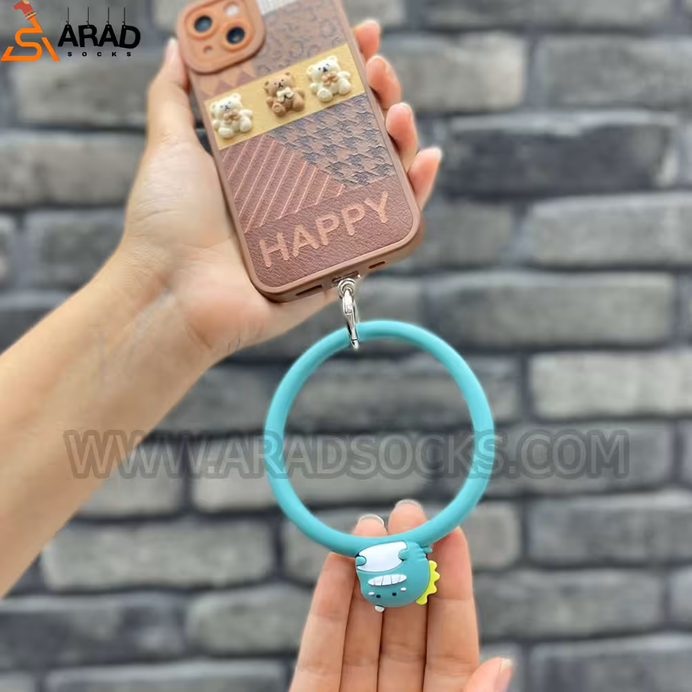 آویز موبایل طرح دایناسور