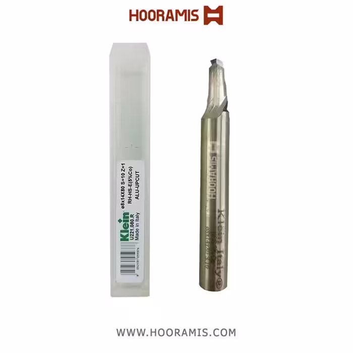 مته عمومی تک کاناله 10*80*14*8 از جنس HSS-E برند Klein ایتالیا