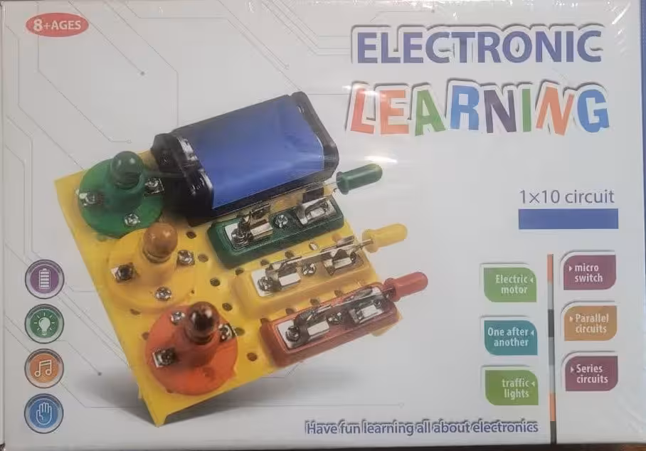 پک آموزشی الکترونیک مدل 10 مدار با کیفیت عالی