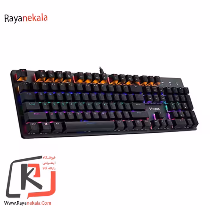 کیبورد مکانیکی مخصوص بازی رپو مدل v500SE