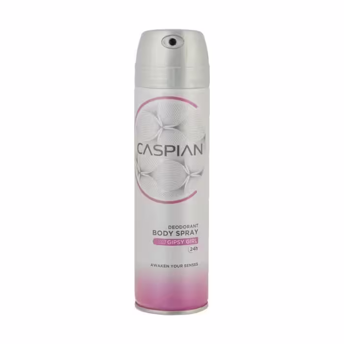 اسپری بدن زنانه کاسپین مدل GIPSY حجم 150 میلی لیتر