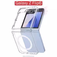 قاب محافظ Clear Compatible with MagSafe Cover برای Samsung Galaxy Z Flip 6