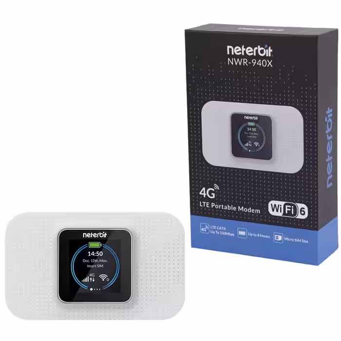 مودم همراه سیمکارتی 4G LTE نتربیت NWR-940X Neterbit