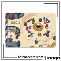 دفتر نقاشی امانگ آس برند لانگو