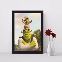 تابلو نوری تزئینی، طرح شرک (shrek)