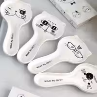 کنار گازی گربه کنار گازی سرامیکی کنار گازی سرامیکی طرح گربه