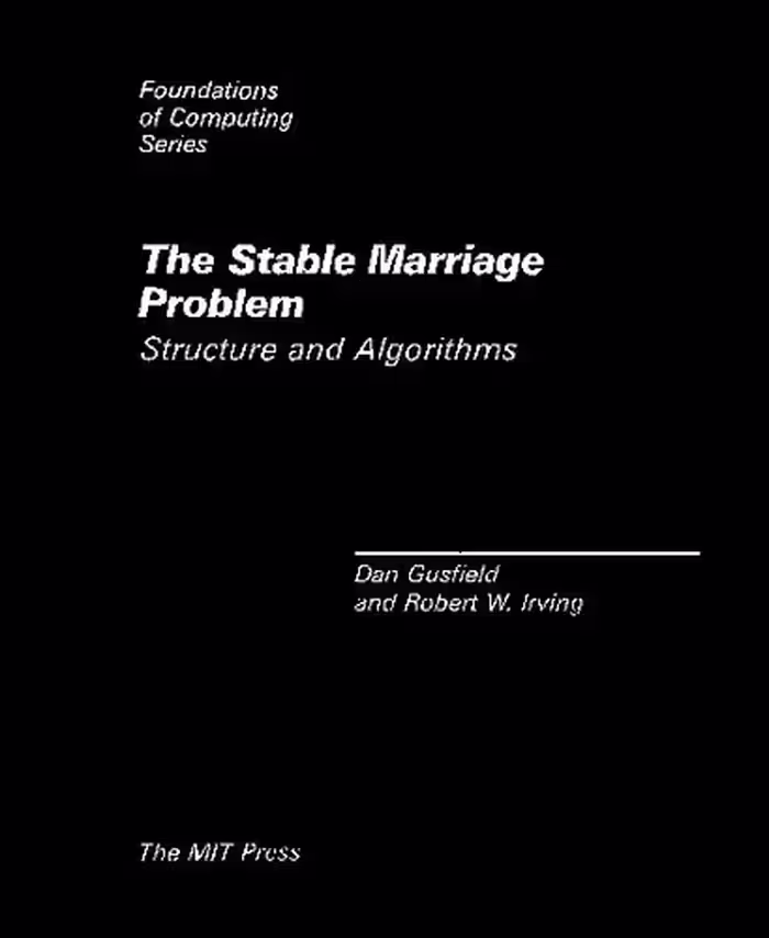 خرید و دانلود نسخه کامل کتاب The Stable Marriage Problem