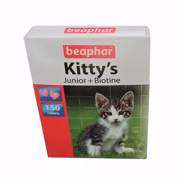 قرص مولتی ویتامین بچه گربه بیفار مدل Kittys بسته 150 عددی