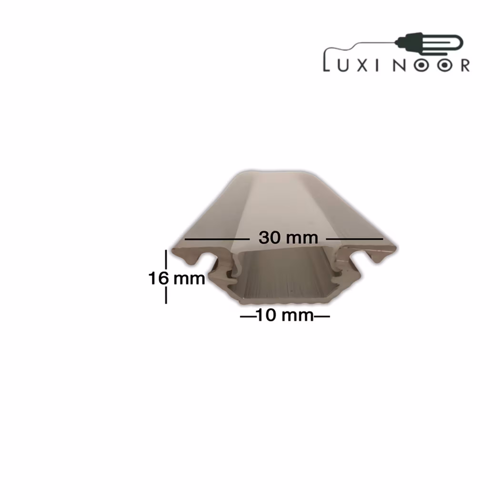 پروفیل چراغ خطی لاینر کنجی تک لاین - کد 4