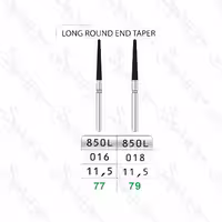 فرز الماسی توربین تراش  LONG ROUND END TAPER 850L  تیزکاوان TEES KAVAN