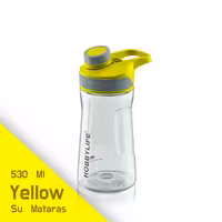قمقمه هوبی لایف 530 میلی رنگ زرد کد 061200