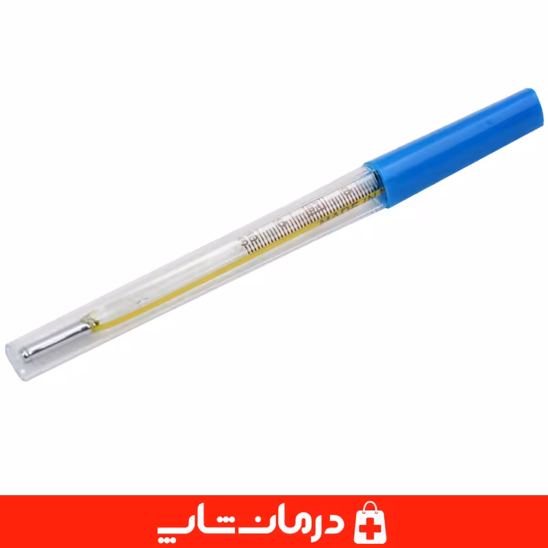خرید تب سنج جیوه ای oral دهانی بسته 1 عددی 35 تا 42 درجه