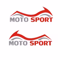 برچسب بدنه موتورسیکلت لیزارد مدل اسپورت طرح moto sport کد LZD-1021 بسته 2 عددی | کالا مکس