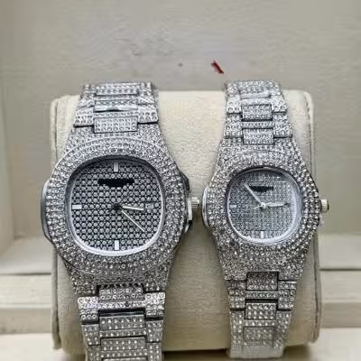 ست ساعت زنانه مردانه باهم مارک پتک فیلیپ وارداتی 99300