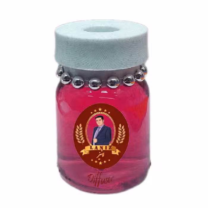 خوشبوکننده محیط لانیز مدل عقیق رایحه گل صد تومانی حجم 130 میلی لیتر