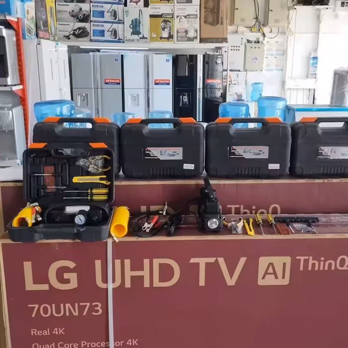 ست ابزار حرفه ای پنچرگیری