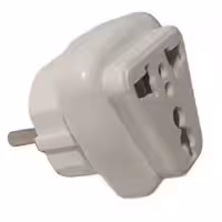 تبدیل 3به2 برق  بدون ارت Parsa سفید