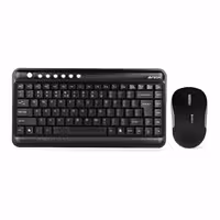 کیبورد و موس بی سیم ای فورتک 3300N