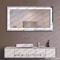 آینه دستشویی مدرن زرین نیک مدل AD025