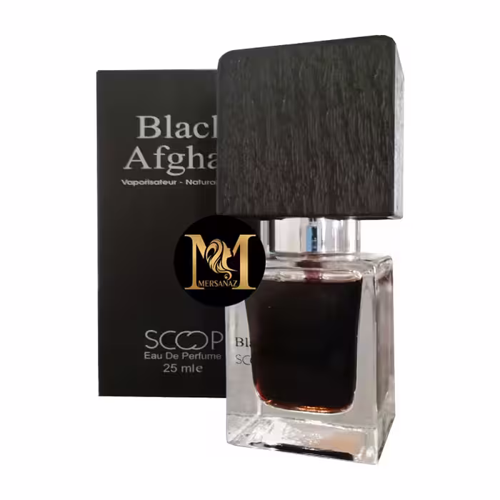 عطر جیبی مردانه اسکوپ مدل Black Afghan حجم 25 میلی‌لیتر