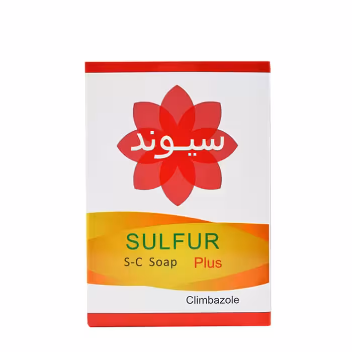 صابون گوگرد همراه با کلیمبازول سیوند 90 گرمی